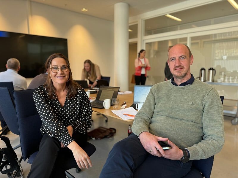 Work with us Tlab team Anne Peggy og Lars Erik