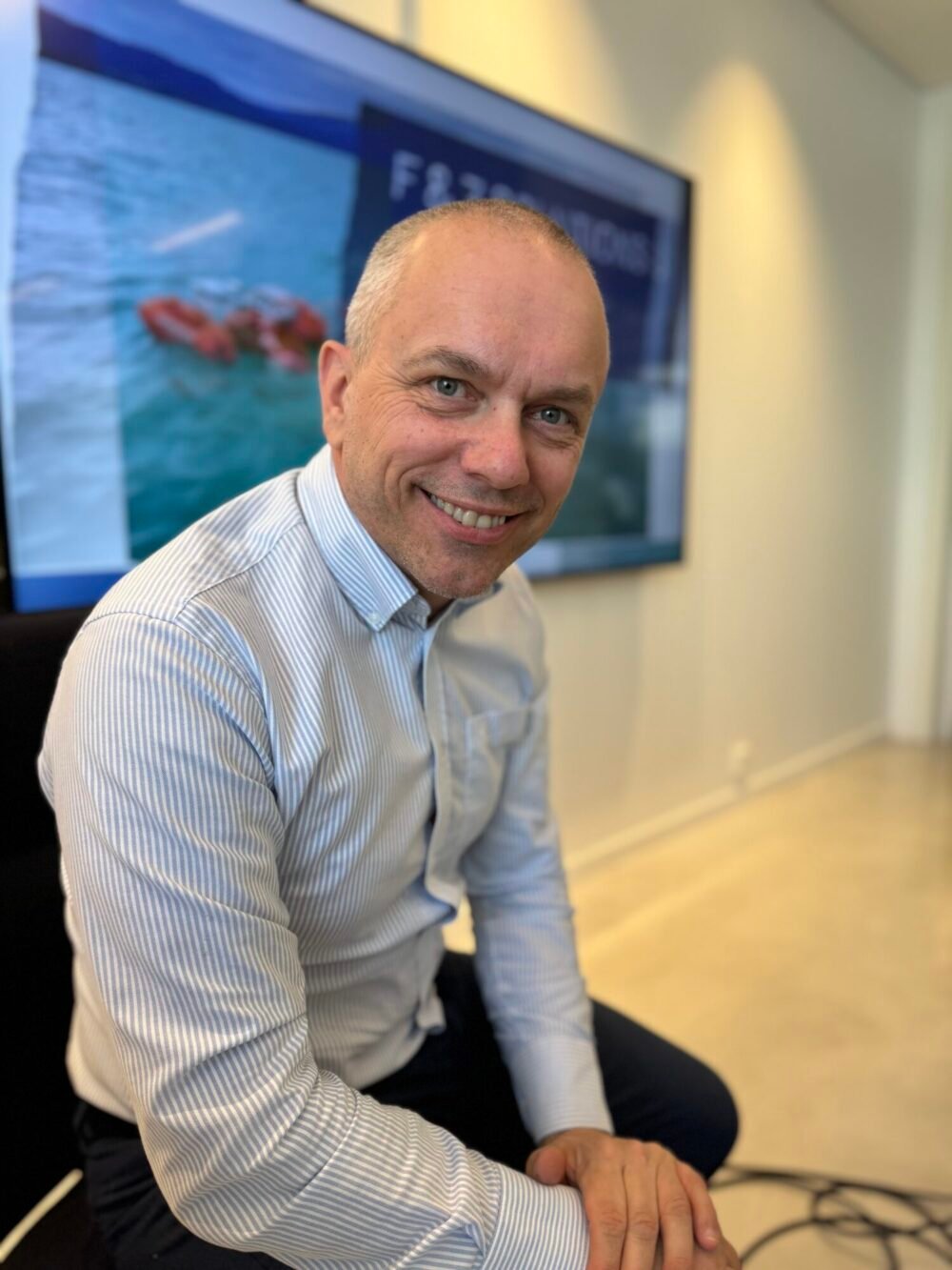 Håvard Belbo på Investor Day. Foto: Silje Øksnes Kolås