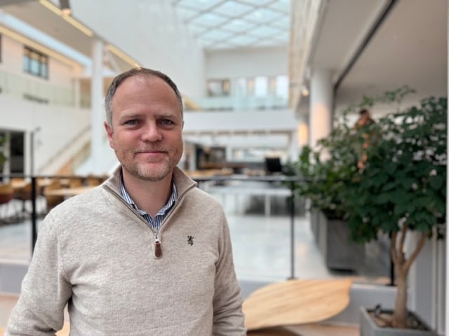 Student Pål Inge Johansen ved Nord universitet Foto Silje Øksnes Kolås