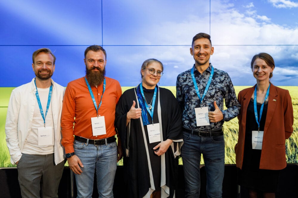Norsk-ukrainsk handelskammer deltok på AgriTech Nordic i Steinkjer med en delegasjon fra Ukraina. Foto Thomas Jergel