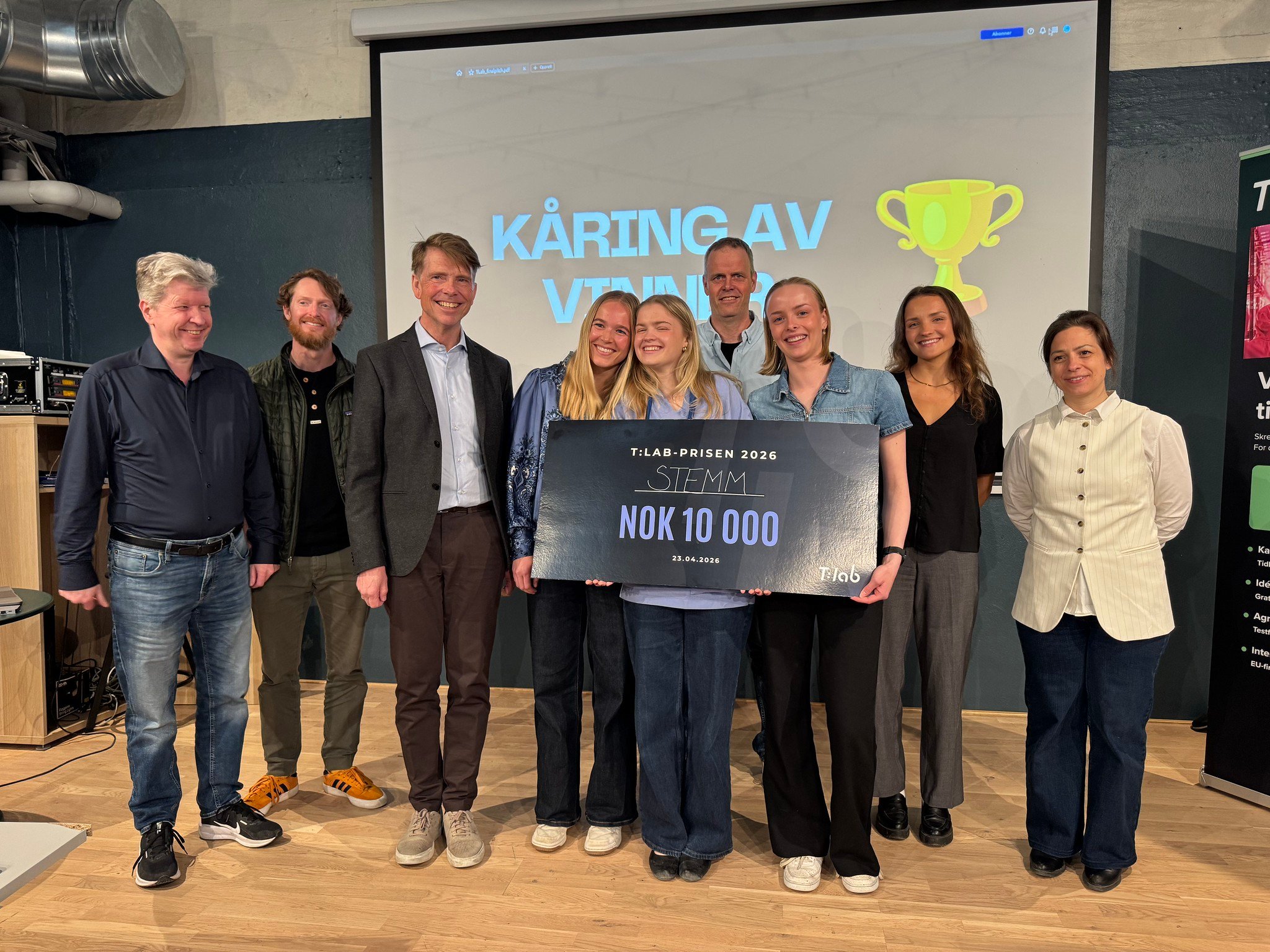 Tlab-prisen foto Silje Øksnes Kolås