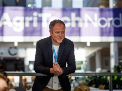 Pål inge Johansen som frivillig under AgriTech Nordic